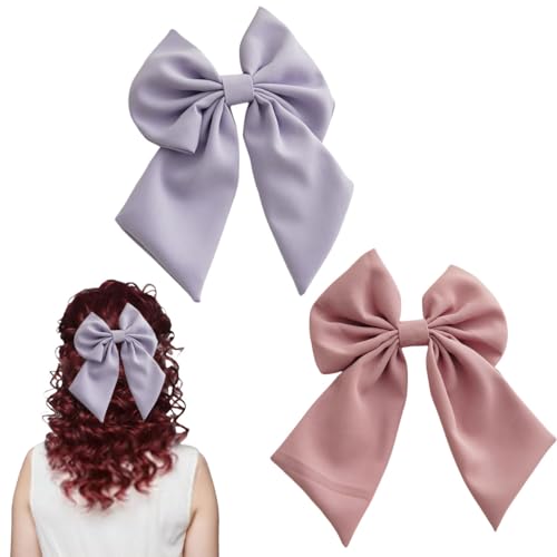 scicent Haarklammer 2 Stück Haarschleife Damen Schleife Haarschleifen Haarnadeln Stoff für Frauen Eleganter Haarschmuck Groß Haarklammern für Damen - 28216 scicent Haarklammer 2 Stück Haarschleife Damen Schleife Haarschleifen Haarnadeln Stoff für Frauen Eleganter Haarschmuck Groß Haarklammern für Damen - 28216 von scicent