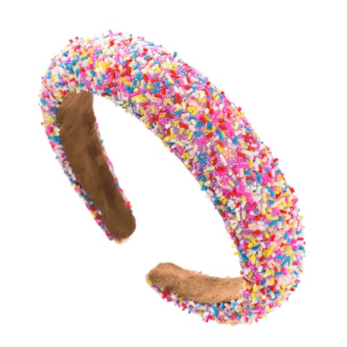 scicent Haarreifen Damen Braut Haarschmuck Strass-Stirnband Bling Kristall Haarband mit Strasssteinen Vintage-Stil Modisches Haarreif für Frauen und Mädchen Glitzer Haar Zubehör Barockstil - 16611 von scicent