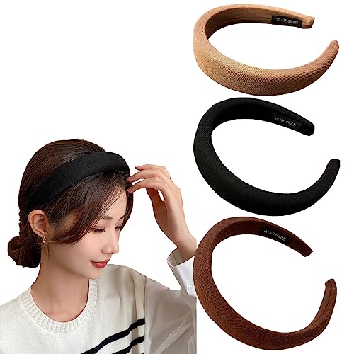 scicent Haarreifen für Damen Gepolsterter Breiter Mode-Stirnbänder für Frauen Mädchen, 12607 von scicent
