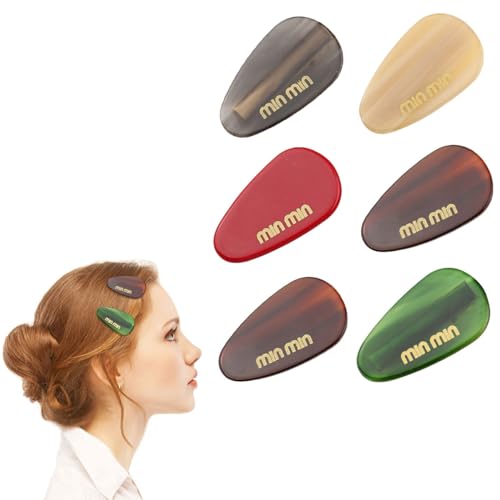 scicent Haarspangen Damen 6 Stück Acetate Haarspange Retro Große Klassische Haarklammer Automatische Französische Haarklammern Keine Knitter Hair Clip für Feines und Mitteldickes Haar 28618 scicent Haarspangen Damen 6 Stück Acetate Haarspange Retro Große Klassische Haarklammer Automatische Französische Haarklammern Keine Knitter Hair Clip für Feines und Mitteldickes Haar 28618 von scicent