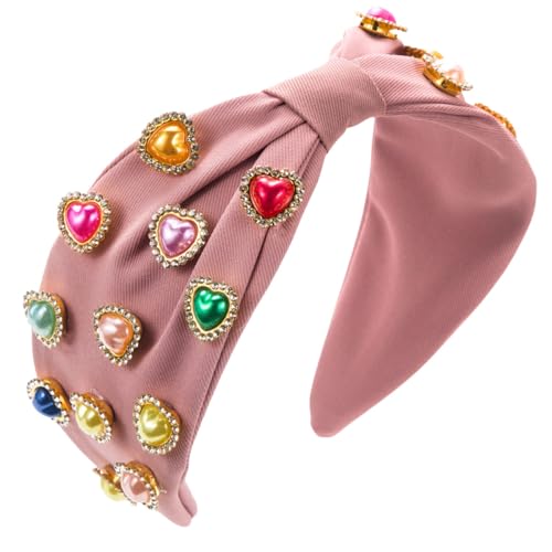 scicent Stirnband Strass Haarband Vintage Kristall Modische Haarreife Breit Rutschfeste Zinken Stirnbänder Geburtstagsgeschenk Hochzeit Braut Haarschmuck für Damen Mädchen - 27522 von scicent