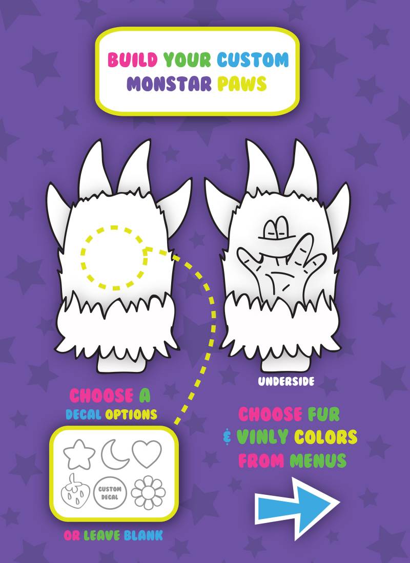 Custom Monstar Pfoten - Furry Paws Cosplay Custom Monstar Pfoten - Furry Paws Cosplay von scopermonstar