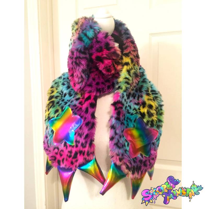Lisa Frank Inspirierter Schal - Winterkleidung Cosplay Lisa Frank Inspirierter Schal - Winterkleidung Cosplay von scopermonstar
