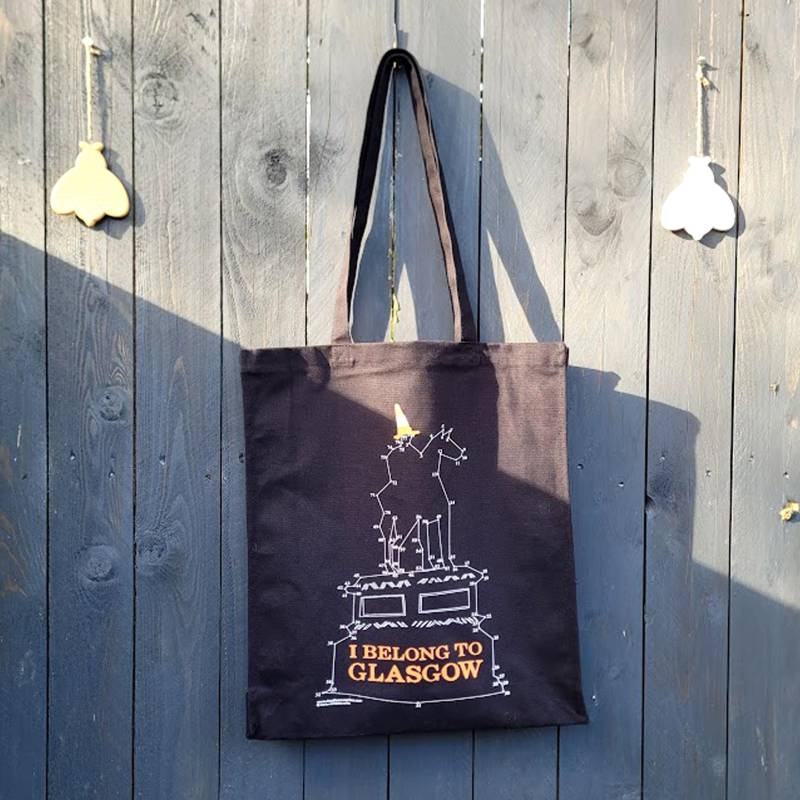 Glasgow Tote Tasche von scottishIllustrator