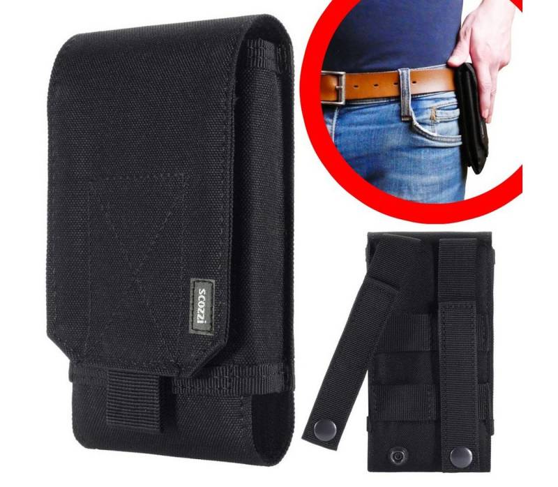 scozzi Handytasche Gürtel Handy Gürteltasche Tasche Smartphone Handyhalterung Universal von scozzi