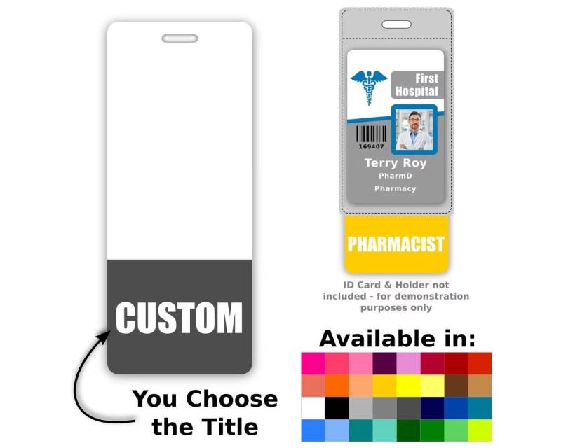 Benutzerdefinierte Übergroße Vertikale Abzeichen Buddy von scrubsandstuff