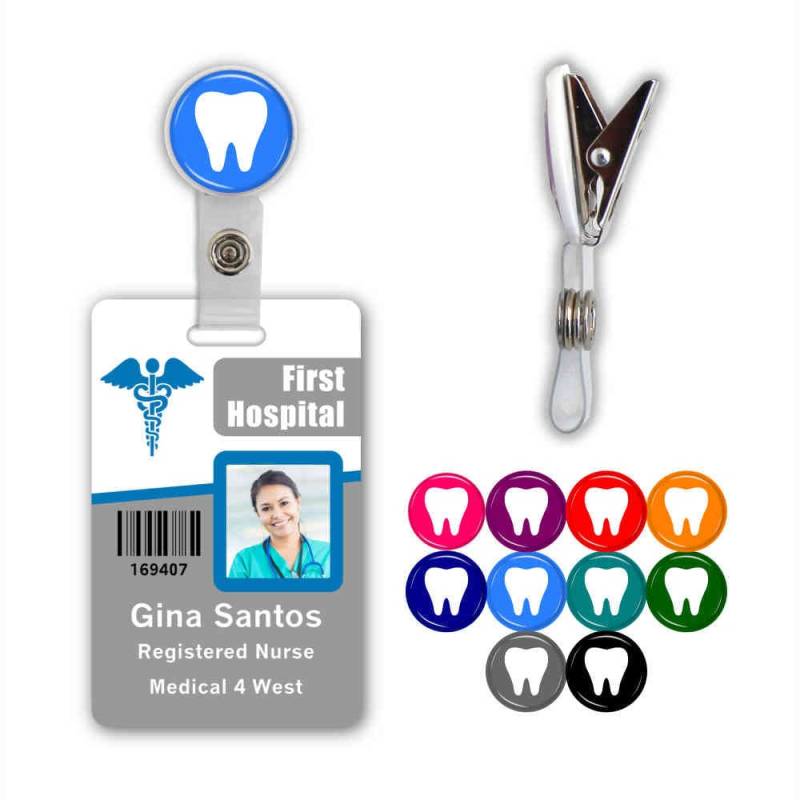 Dental Zahn Abzeichen Id Name Tag Clip - in 10 Farben Erhältlich Dental Zahn Abzeichen Id Name Tag Clip - in 10 Farben Erhältlich von scrubsandstuff