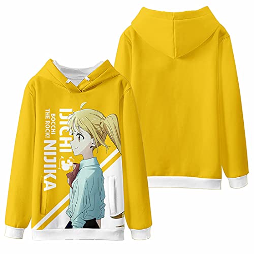 Manga Bocchi The Rock! Ijichi Nijika Cartoon Hoodie, Lose Pullover Sweatshirt Für Anime Cosplay Geschenke von sdfsdfsd