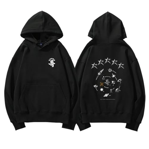 sdfsdfsd Kpop-Stray Kids Album 5-Star Idol Hoodie,Lässiges Sweatshirt Used for StrayKids Fans Stay von sdfsdfsd