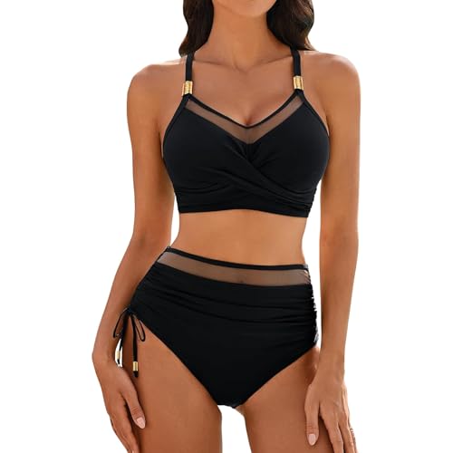 sdhienbb Bikini Damen Neckholder Set Triangel Bikinis Sexy Badeanzug Zweiteiliger Badeanzuge Mit Ring Bademode Swimsuit Badeanzug Damen Bauchweg Sommergeschenk sdhienbb Bikini Damen Neckholder Set Triangel Bikinis Sexy Badeanzug Zweiteiliger Badeanzuge Mit Ring Bademode Swimsuit Badeanzug Damen Bauchweg Sommergeschenk von sdhienbb