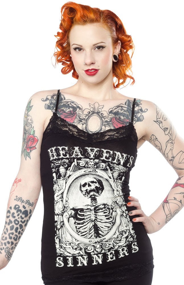 Himmels Sinner Lace Cami von se7enDeadly