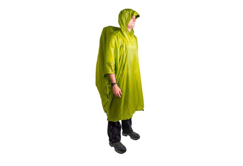 sea to summit Regenponcho Ultra-Sil Nano Tarp-Poncho lime von sea to summit