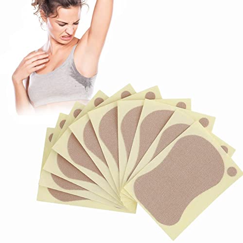 Achselschweiß-Pads – 10 Stück Einweg-Unterarm-Pads zum Schwitzen von Frauen und Männern – reduzieren Achselhöhlen und Fußschweiß – unsichtbare Achselschweiß-Pads von seaNpem