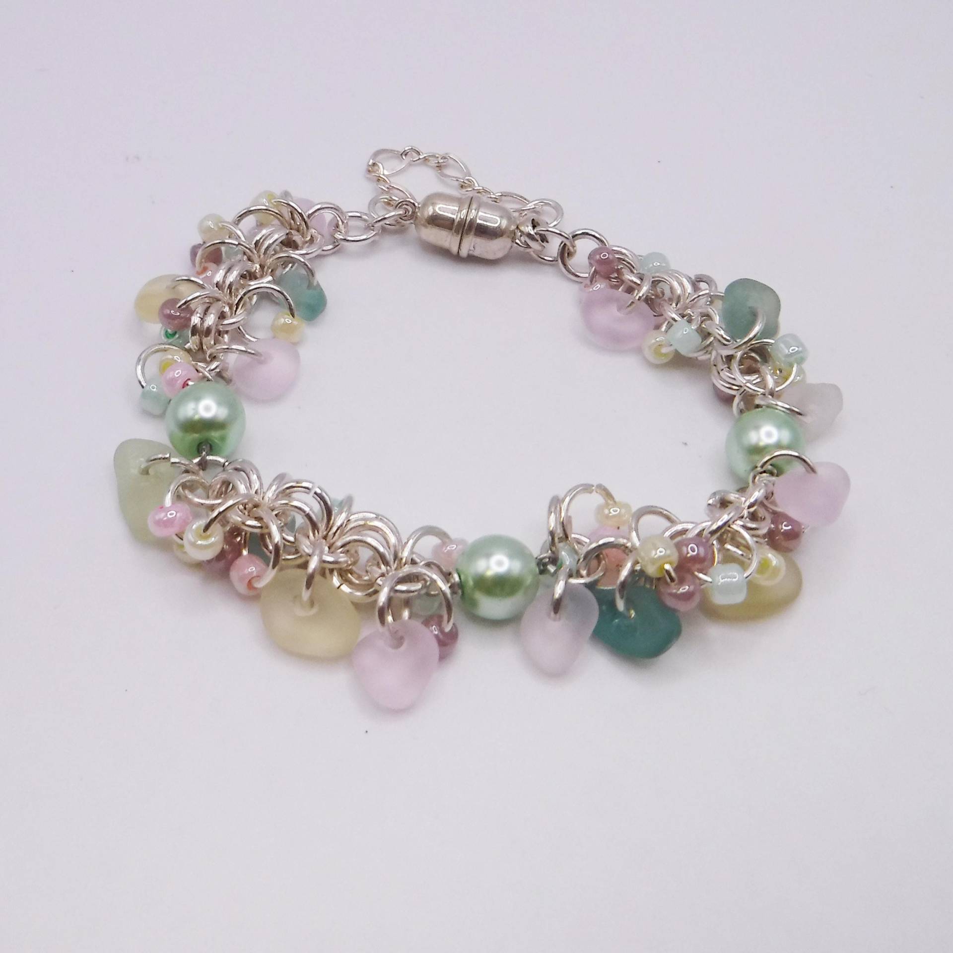 Sea Glass Armband | Regenbogen |strand Glas |Hochzeitsschmuck Sea Glass Armband | Regenbogen |strand Glas |Hochzeitsschmuck von seaglassdesign