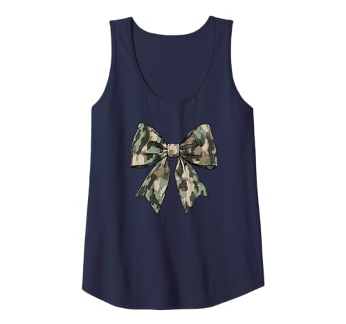 Damen Southern Style Camo Ästhetische Schleife Camouflage Duck Ribbon Tank Top Damen Southern Style Camo Ästhetische Schleife Camouflage Duck Ribbon Tank Top von sean jaxx's design