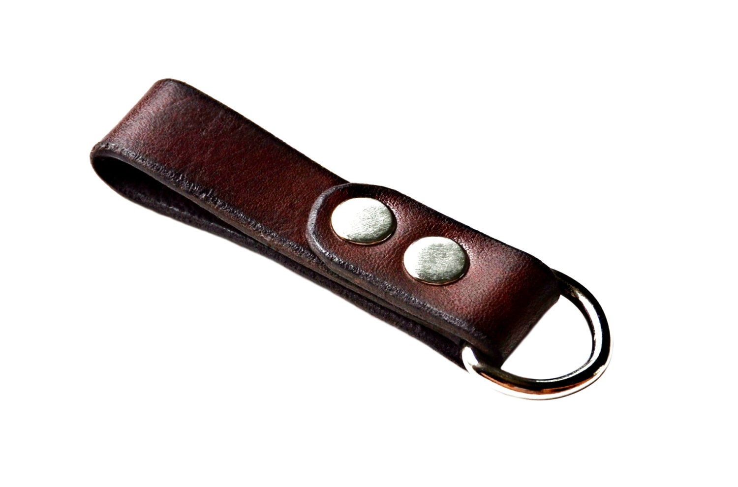 Anpassbarer Leder Dee Ring Schlüsselanhänger - Einzigartiges Handgemachtes Geschenk Boxed Im Angebot Anpassbarer Leder Dee Ring Schlüsselanhänger - Einzigartiges Handgemachtes Geschenk Boxed Im Angebot von MisterAccessories