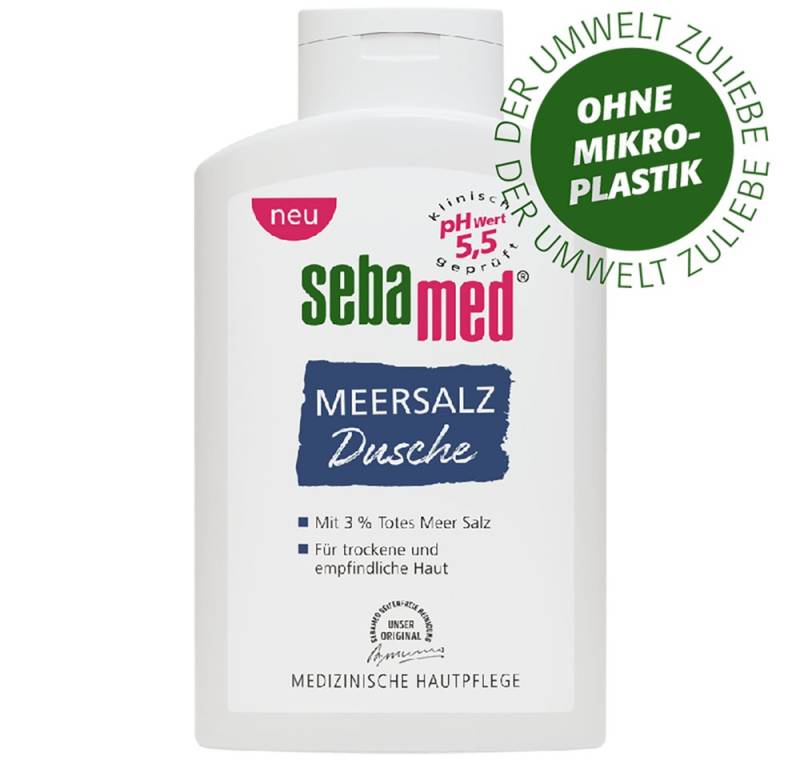 sebamed Duschgel Sebamed Meersalz Dusche, Mit Totes Meer Salz Mineralien 400ml von sebamed