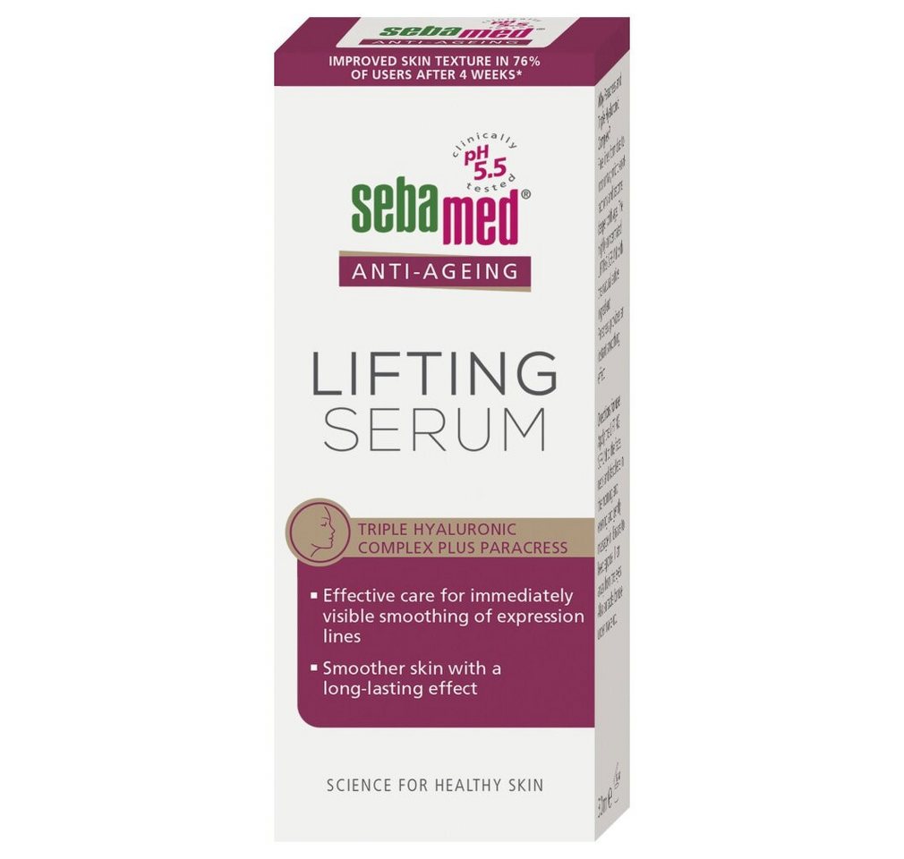 sebamed Körperpflegemittel Lifting-Serum mit Hyaluronsäure Anti-Aging (Lifting-Serum) 30 ml von sebamed