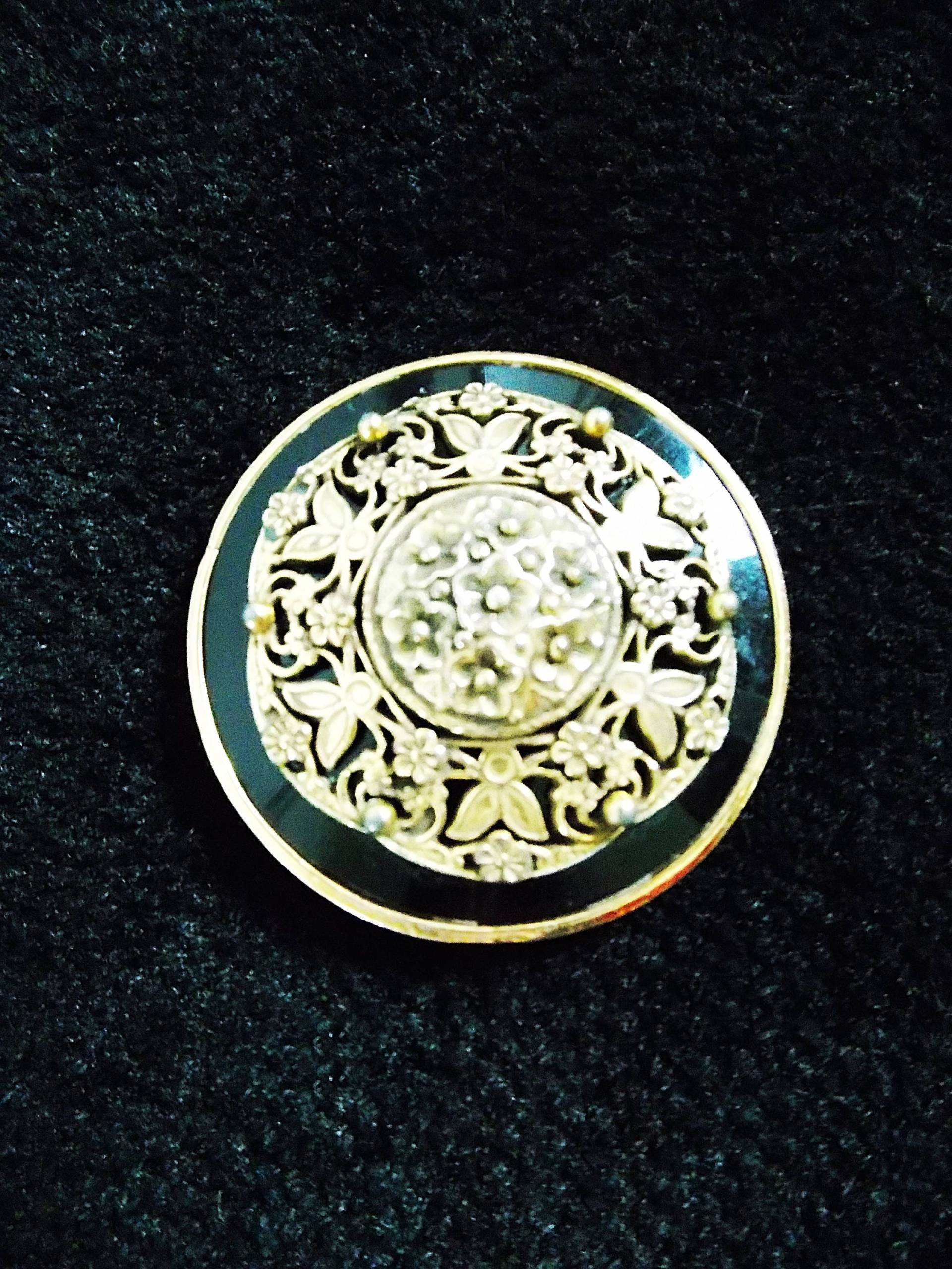 Große Mid Century Gold Ton Filigrane Brosche/1960Er Floral Pin Sixties Kostüm Schmuck Große Mid Century Gold Ton Filigrane Brosche/1960Er Floral Pin Sixties Kostüm Schmuck von secreteyesonly