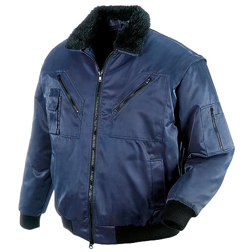 securesse Pilotenjacke 4 in 1-Funktion Marineblau Größe M securesse Pilotenjacke 4 in 1-Funktion Marineblau Größe M von securesse