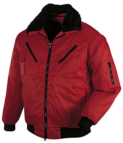 securesse Pilotenjacke 4 in 1-Funktion rot Größe XL von securesse