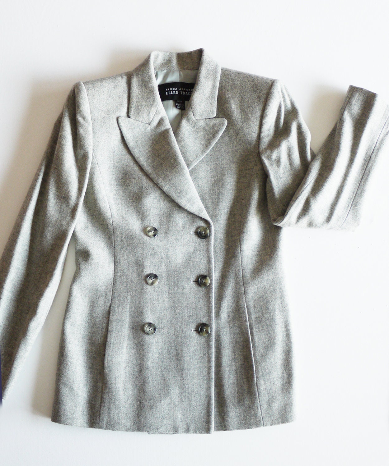 Vintage Doppel-Zweireiher Blazer, Boxy Grau Jacke. Wolle Blazer. Schulter-Pad-Blazer. Freund-Anzug-Jacke Vintage Doppel-Zweireiher Blazer, Boxy Grau Jacke. Wolle Blazer. Schulter-Pad-Blazer. Freund-Anzug-Jacke von seesong