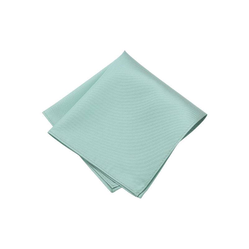 seidenfalter - Einstecktuch Uni türkis von seidenfalter