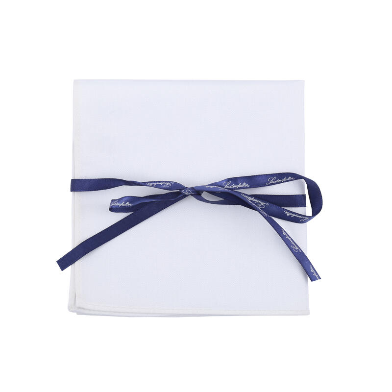 seidenfalter - Einstecktuch Uni weiss von seidenfalter