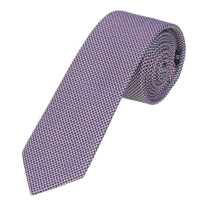 seidenfalter - Krawatte Micro 6cm bordo - Gr. - OS von seidenfalter