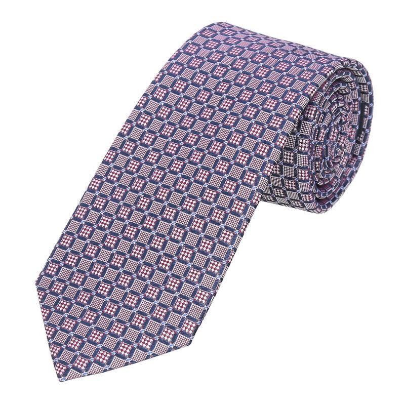 seidenfalter - Krawatte Micro 7cm bordo - Gr. - OS von seidenfalter