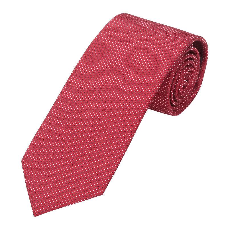 seidenfalter - Krawatte Picoté 7cm h-rot - Gr. - OS von seidenfalter