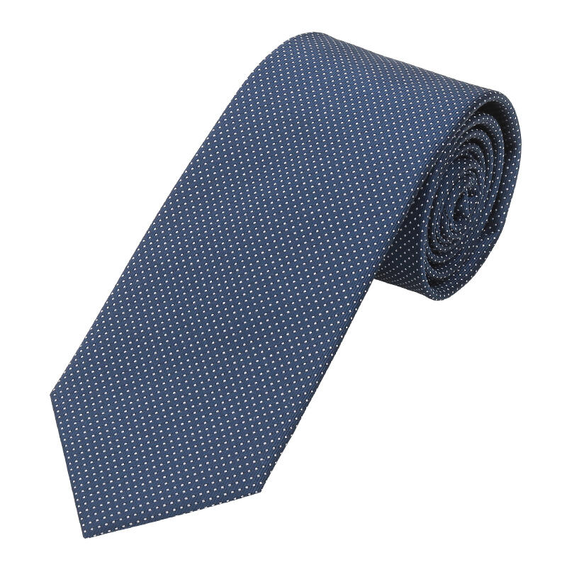 seidenfalter - Krawatte Picoté 7cm marine - Gr. - OS von seidenfalter