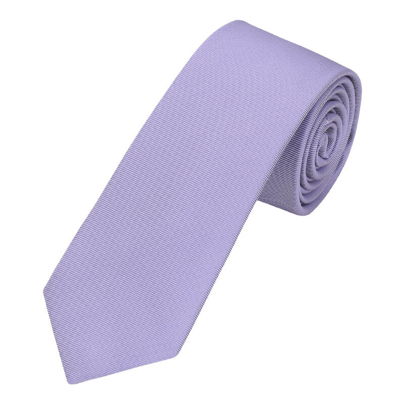 seidenfalter - Krawatte Uni 6cm flieder - Gr. - OS von seidenfalter