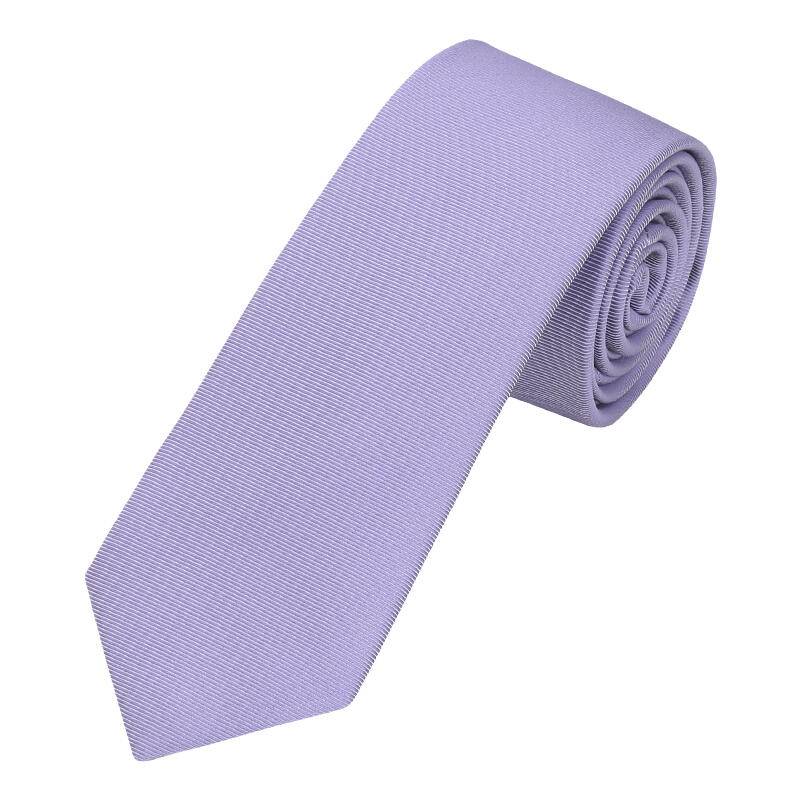 seidenfalter - Krawatte Uni 6cm flieder - Gr. - OS von seidenfalter