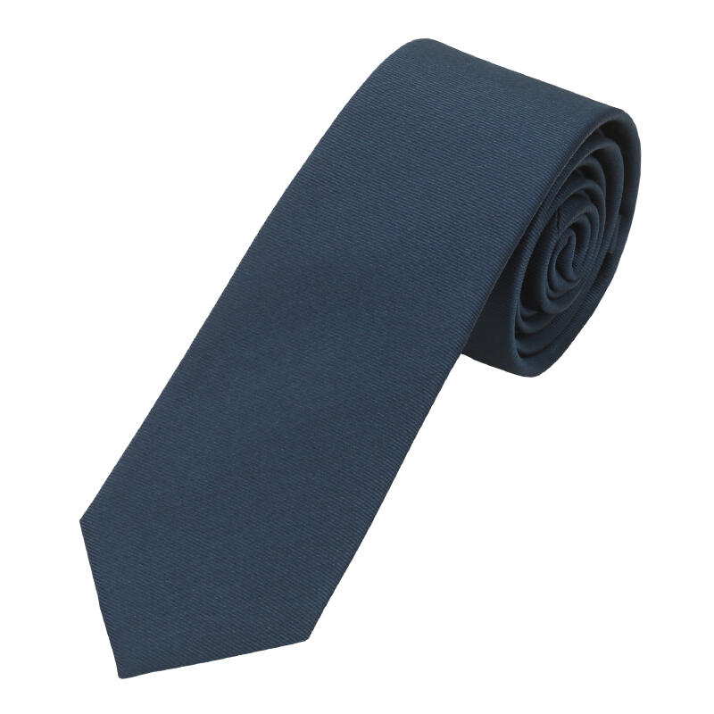 seidenfalter - Krawatte Uni 6cm marine - Gr. - OS von seidenfalter