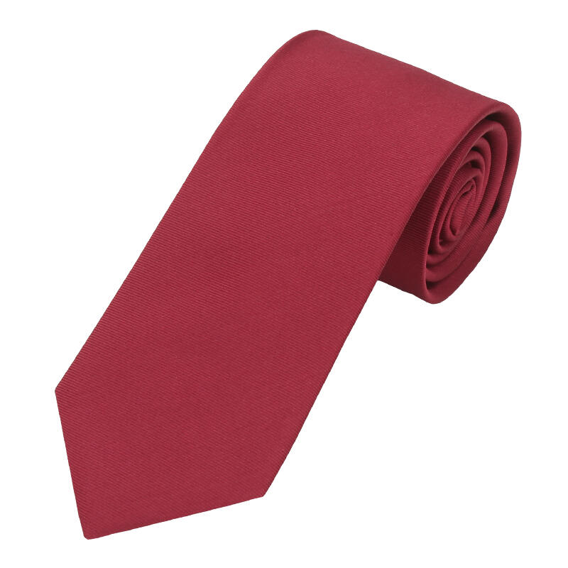 seidenfalter - Krawatte Uni 7cm bordo - Gr. - OS von seidenfalter