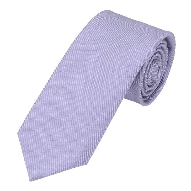 seidenfalter - Krawatte Uni 7cm flieder - Gr. - OS von seidenfalter