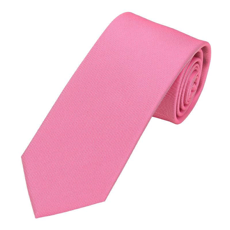 seidenfalter - Krawatte Uni 7cm koralle - Gr. - OS von seidenfalter