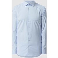 Seidensticker Super SF Slim Fit Business-Hemd aus Twill in Bleu, Größe 38 von Seidensticker Super SF