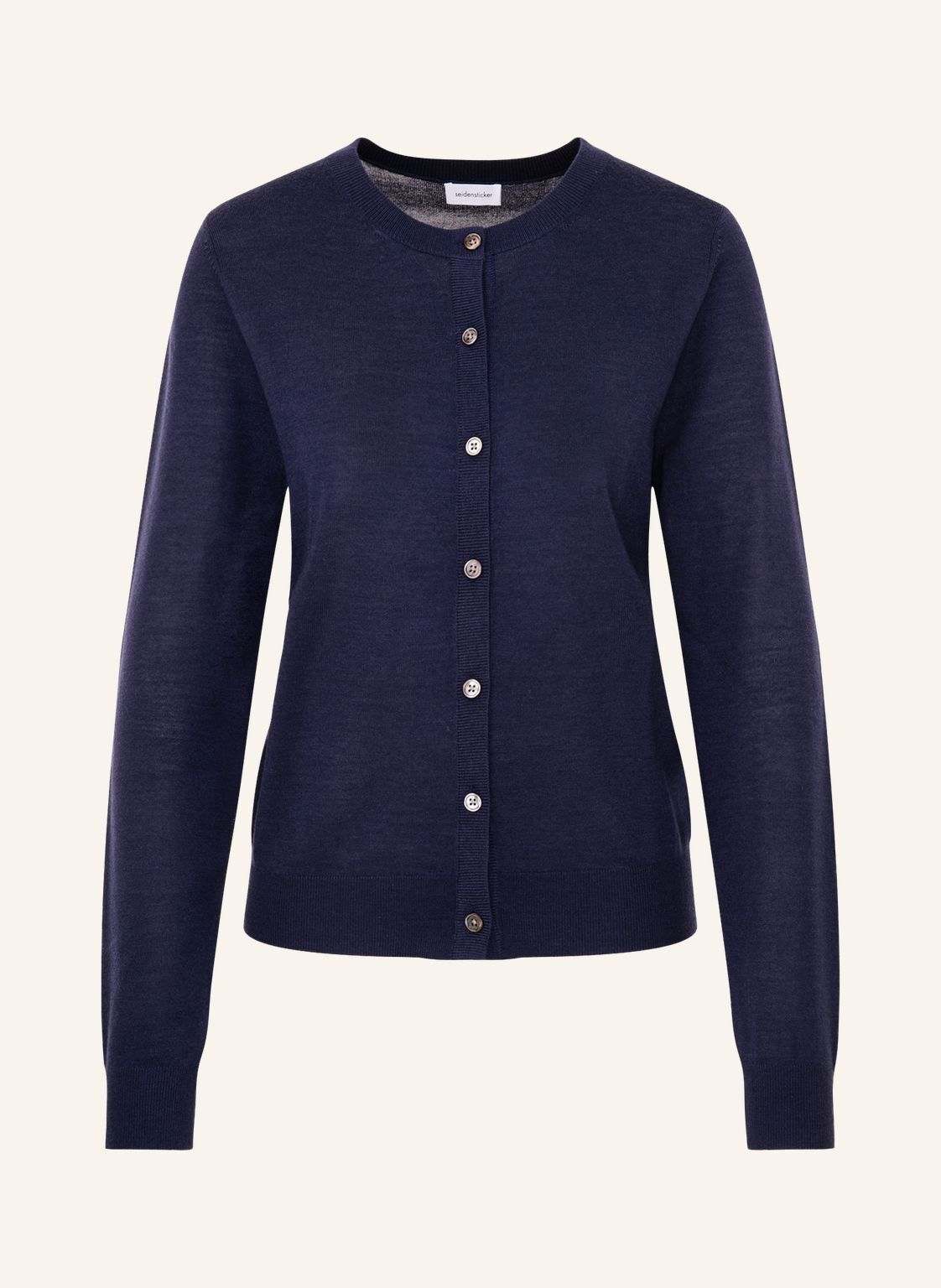 Seidensticker , Strick-Jacke, Cardigan blau von seidensticker