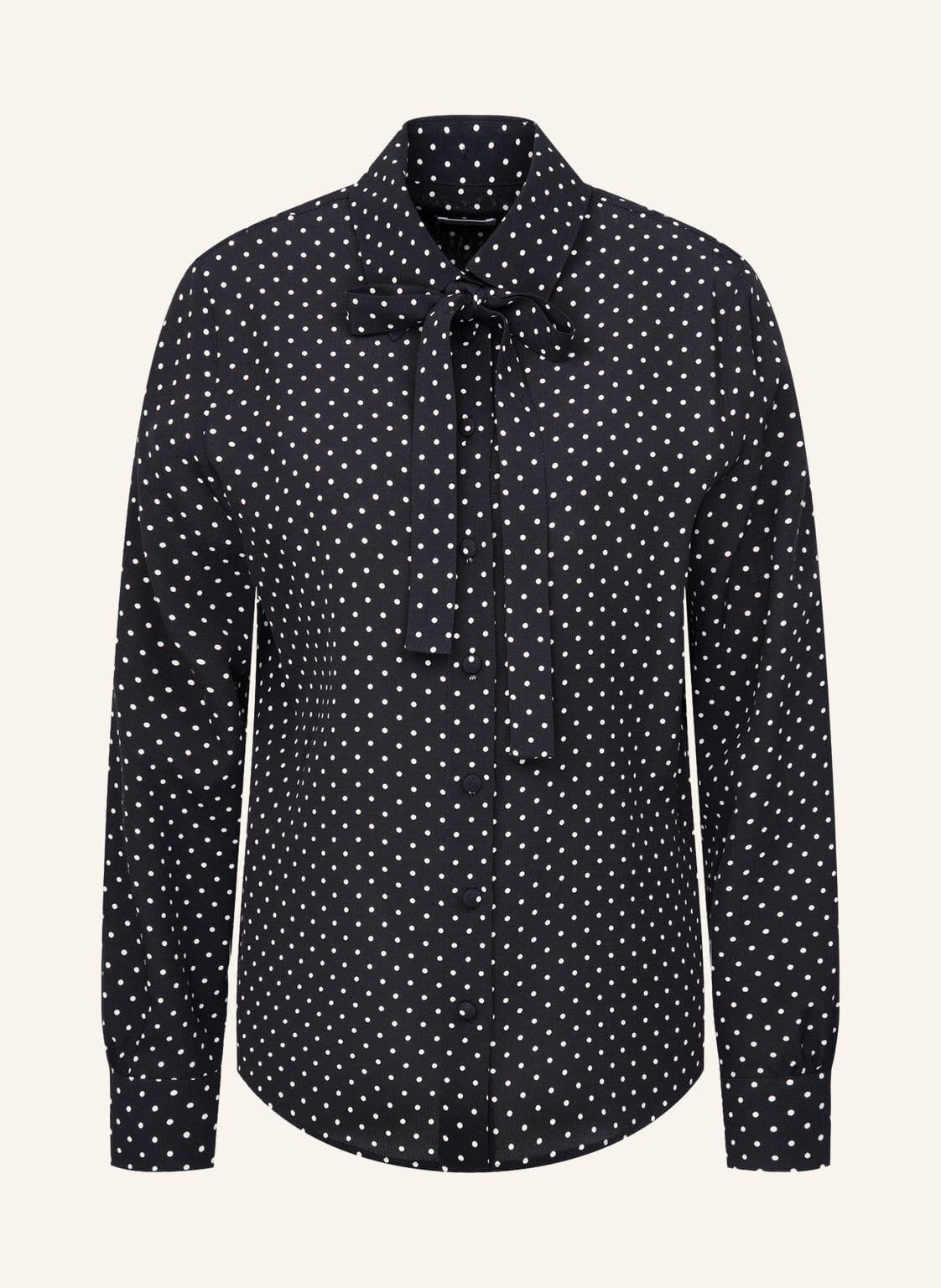 Seidensticker Ausgestellte Bluse, Schluppenbluse schwarz von seidensticker