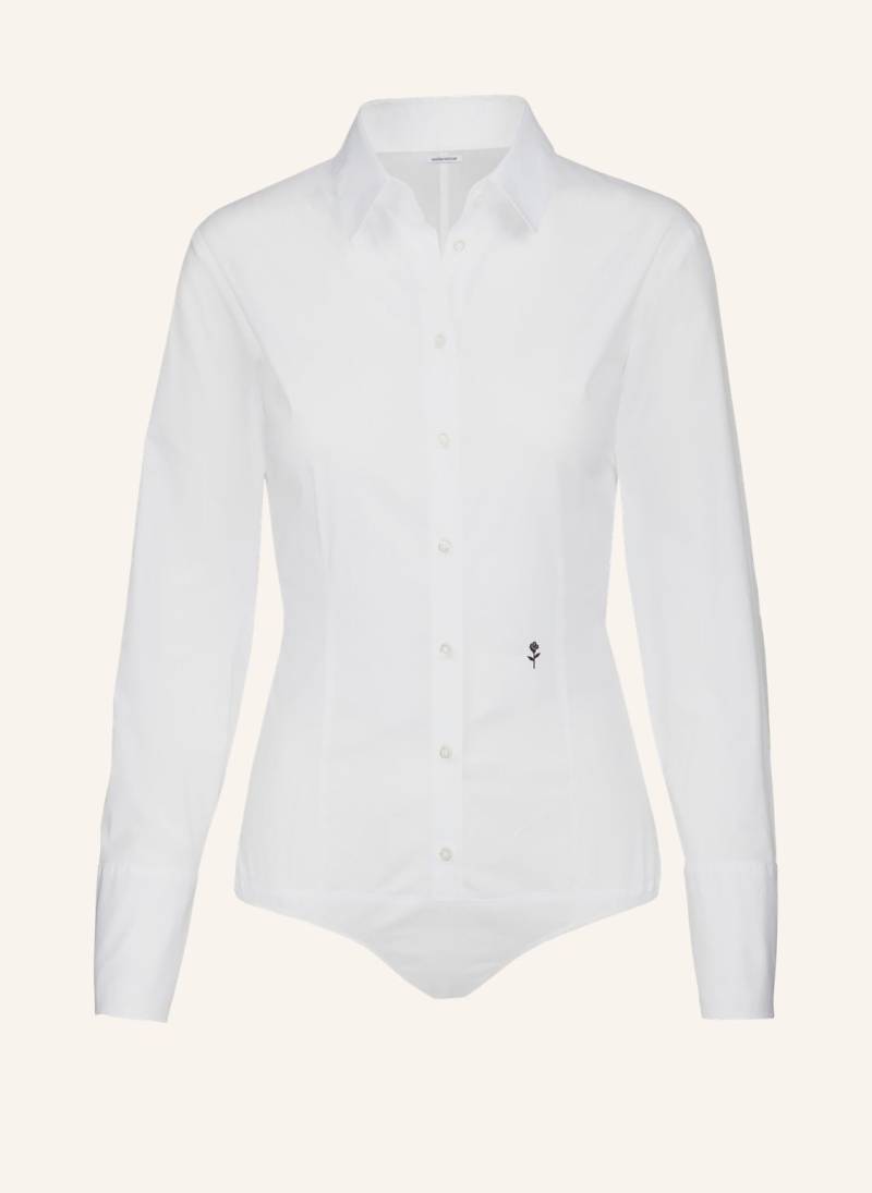 Seidensticker Bodybluse weiss von seidensticker