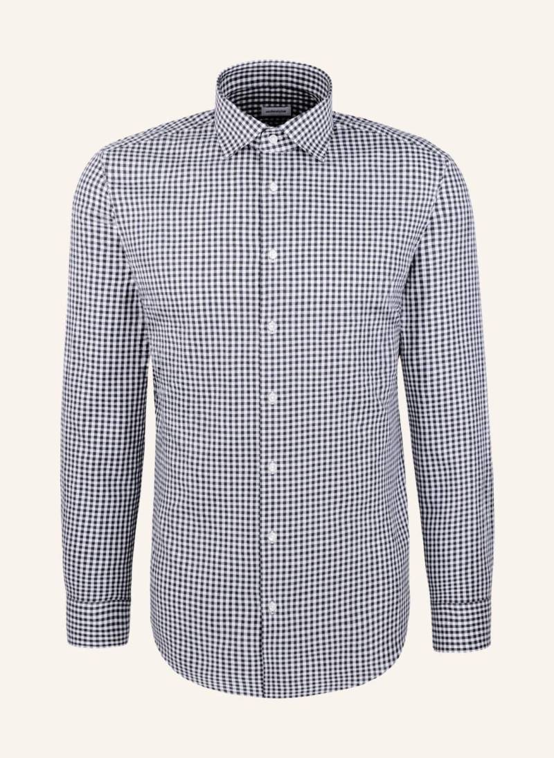 Seidensticker Business Hemd,   Slim Fit blau von seidensticker