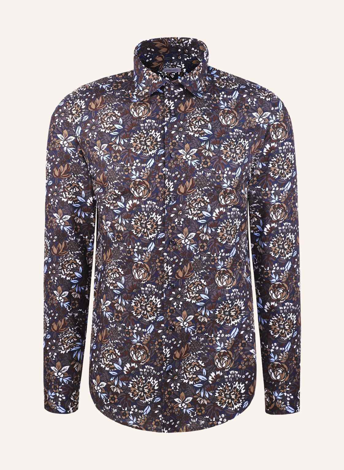 Seidensticker Business Hemd Comfort Fit braun von seidensticker