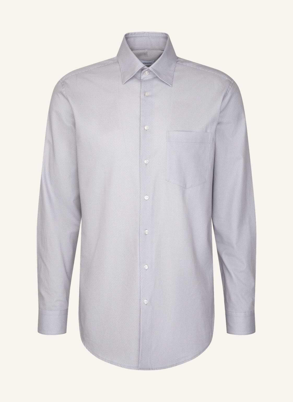 Seidensticker Business Hemd Regular Fit grau von seidensticker