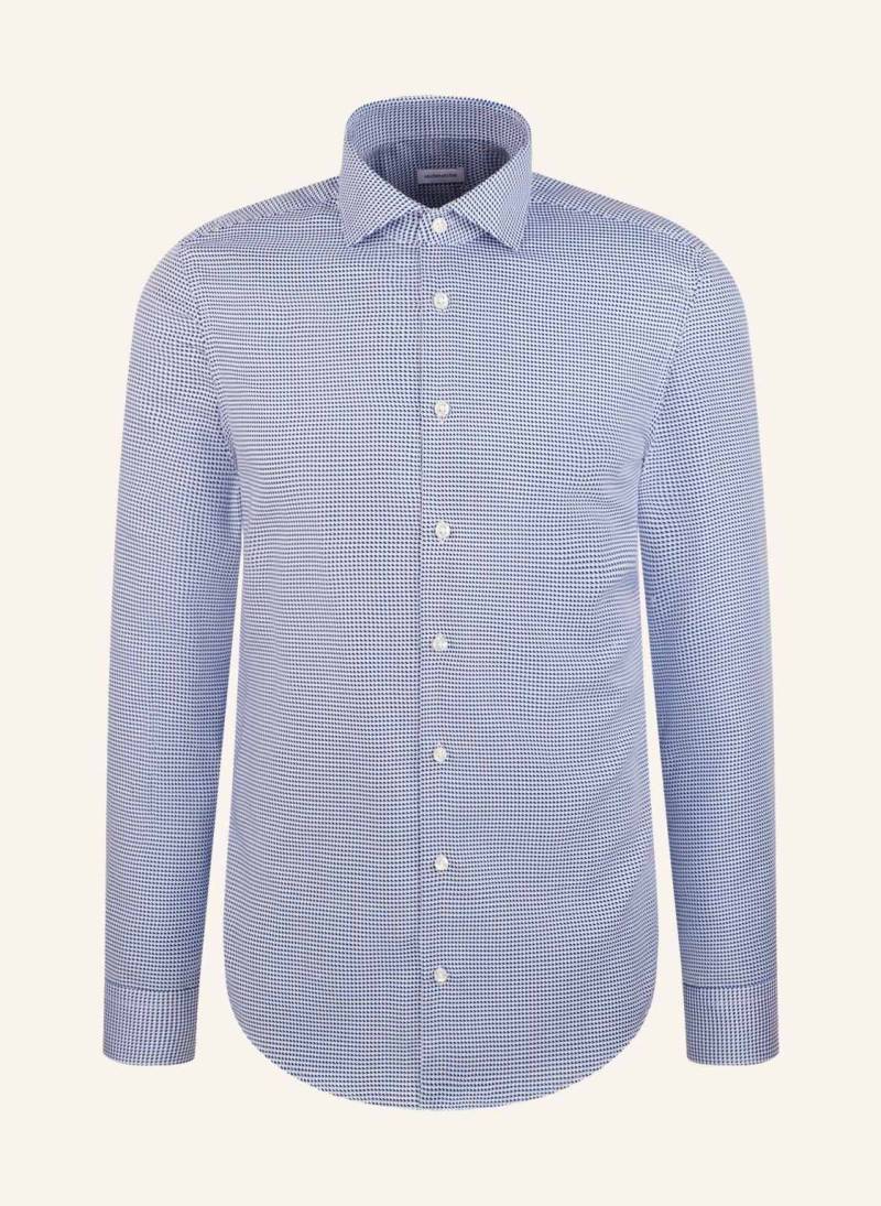 Seidensticker Business Hemd Shaped Fit blau von seidensticker