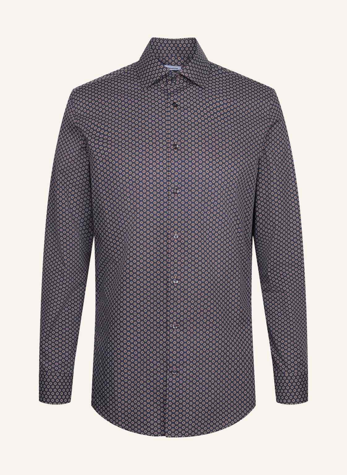 Seidensticker Business Hemd Shaped Fit braun von seidensticker