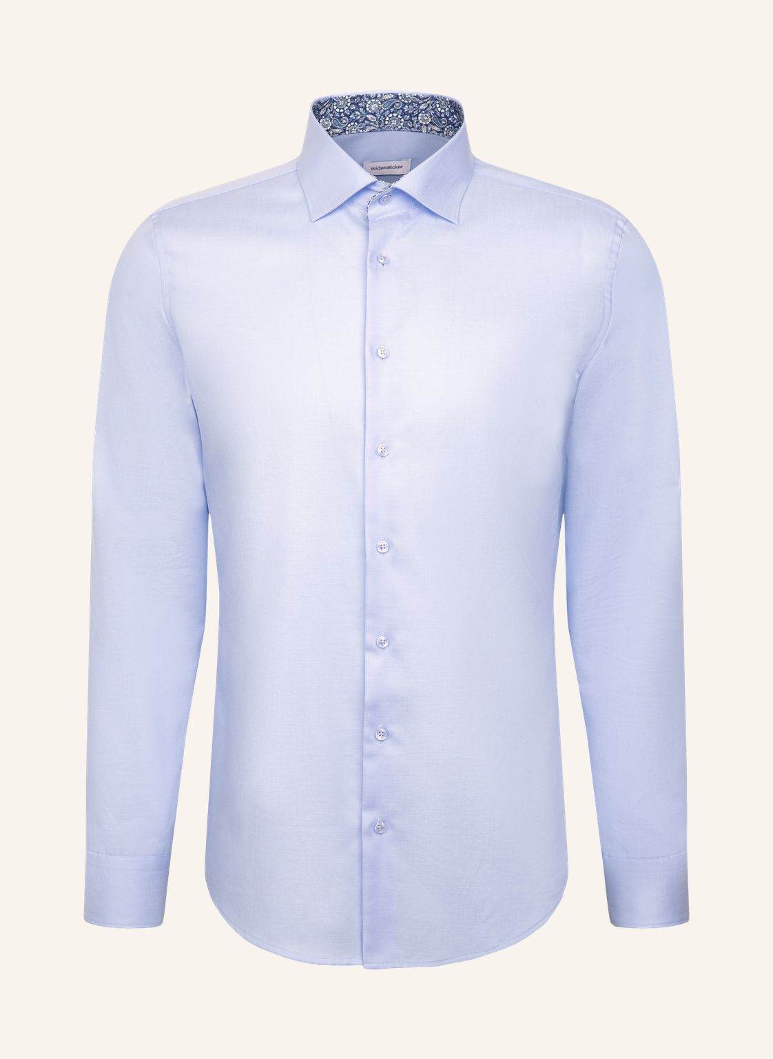 Seidensticker Business Hemd Slim Fit blau von seidensticker