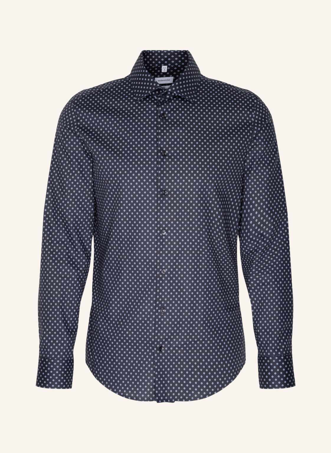 Seidensticker Business Hemd Slim Fit blau von seidensticker