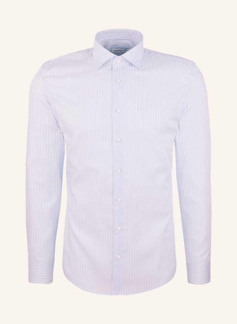 Seidensticker Business Hemd Slim Fit blau von seidensticker